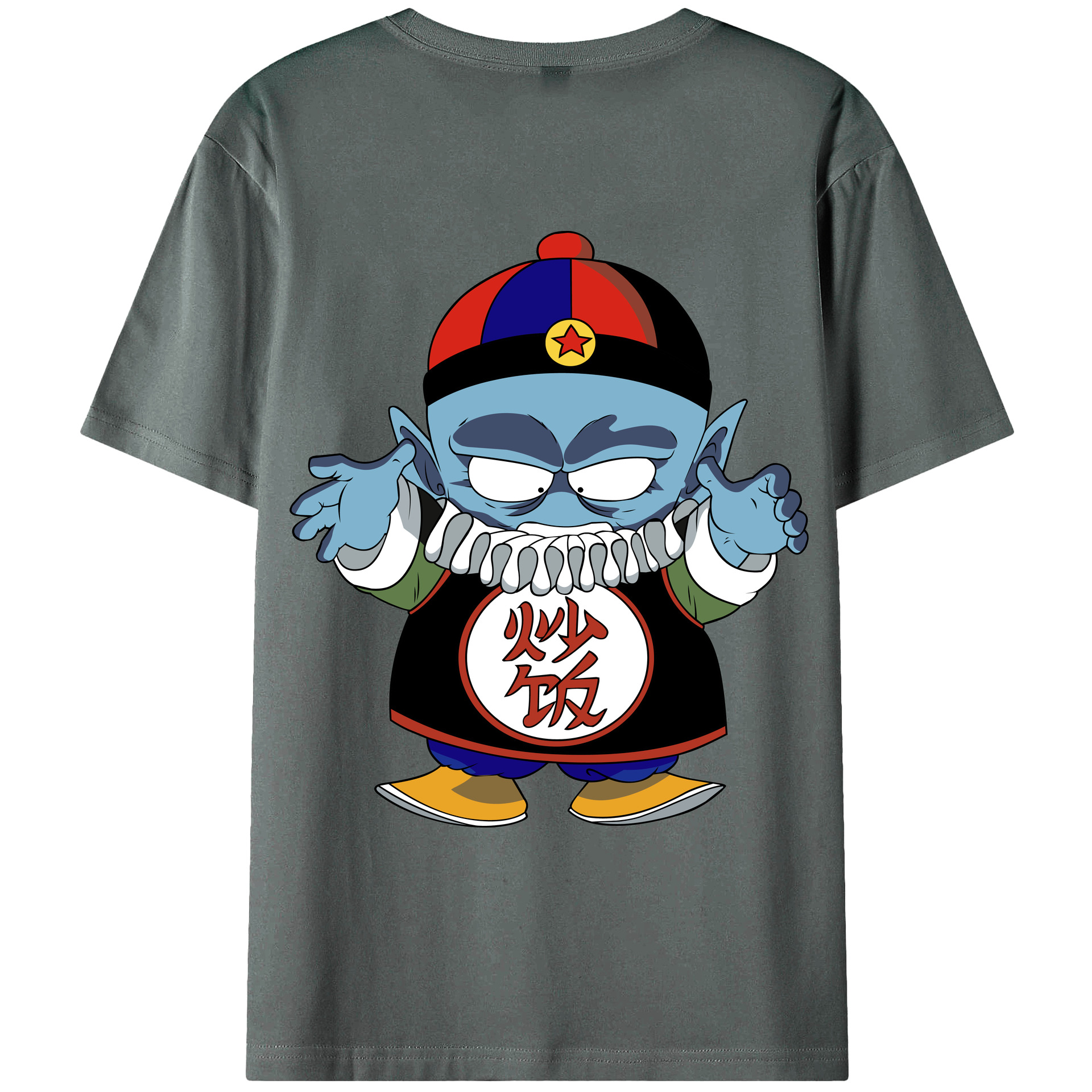 （画像用） ドラゴンボール DRAGON BALL 綿100％ メンズ半袖Tシャツ（バックプリント） 通気性